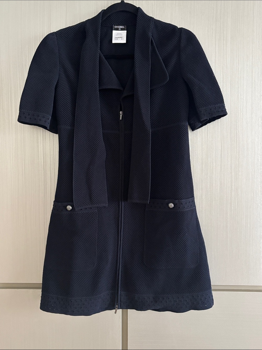 Chanel Black  Knit Dress